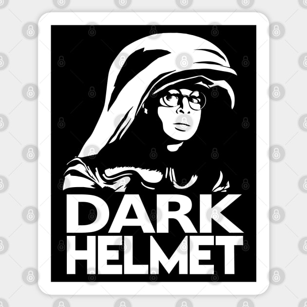 Dark Helmet v2 Sticker by WorldsFair